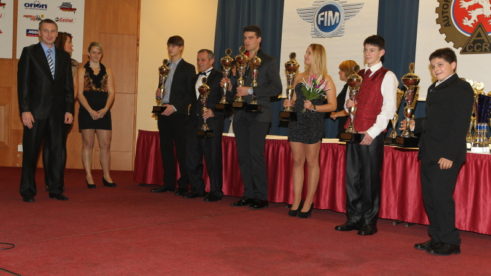 Vyhlášení mistrů ČR v motocyklovém sportu 2013