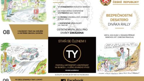 Bezpečnostní leták Autoklubu ČR