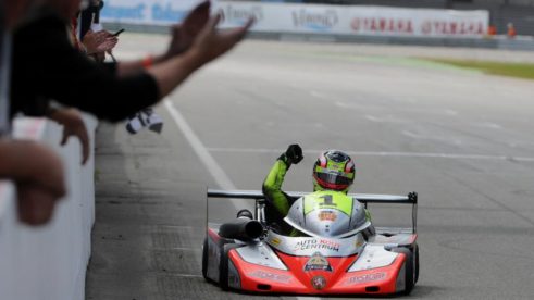 Adam Kout mistrem Evropy v Superkartech 2016