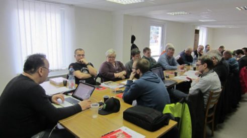 Školení plochodrážníků 25.3.2016