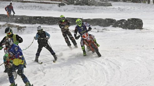 Motoskijoering Dobřany 24.2.2018