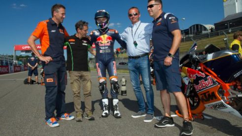 Filip Salač průběžně třetí