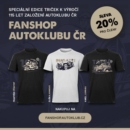 Fanshop Autoklubu ČR