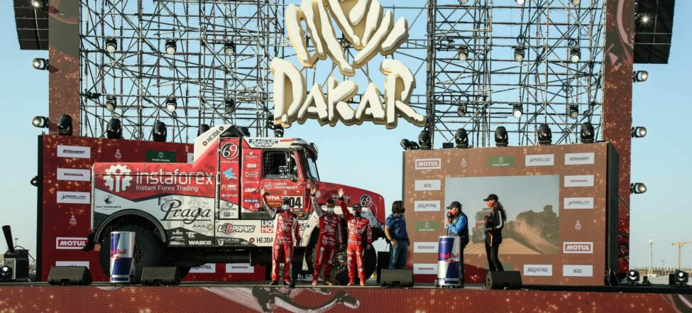 Páté místo pro Aleše Lopraise na Dakaru 2021