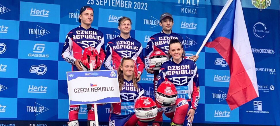 Český tým vyhrál Mezinárodní trofej na Trialu národů