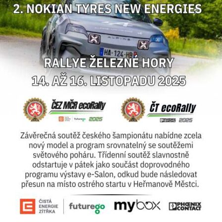 New Energies Rallye Železné hory 2025