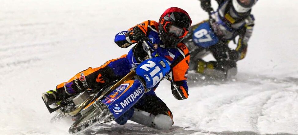 Lukáš Hutla vybojoval evropské stříbro na ledové ploché dráze