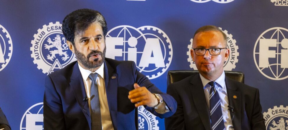 Prezident FIA Mohammed Ben Sulayem se v Praze setkal s prezidentem České republiky, premiérem, představiteli vlády a Autoklubu ČR
