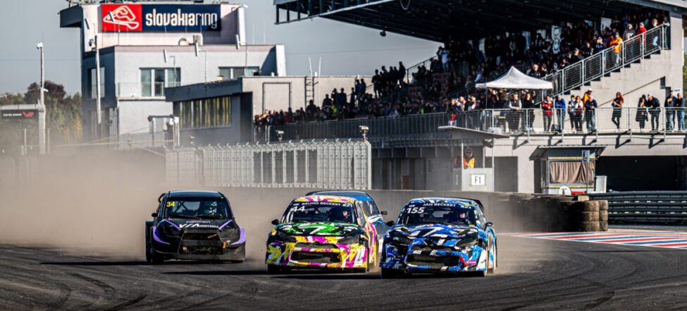 Čeští rallycrossaři slavili na SlovakiaRingu. Vybojovali osm vítězství
